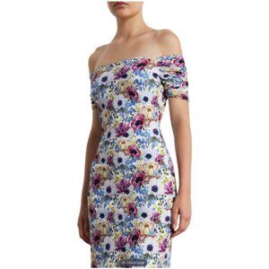 ⭐️HOST PICK! 😮NWT - Chiara Boni La Petite Robe Floral Off-Shoulder Mini - 2